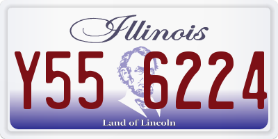 IL license plate Y556224