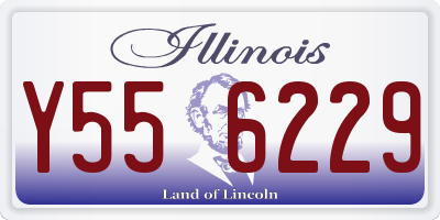 IL license plate Y556229