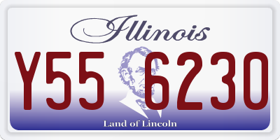 IL license plate Y556230