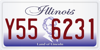 IL license plate Y556231