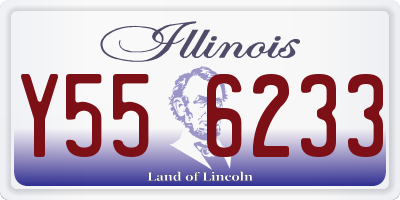 IL license plate Y556233
