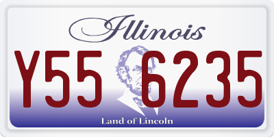 IL license plate Y556235