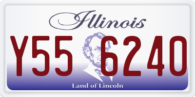 IL license plate Y556240