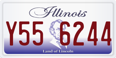 IL license plate Y556244