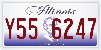 IL license plate Y556247