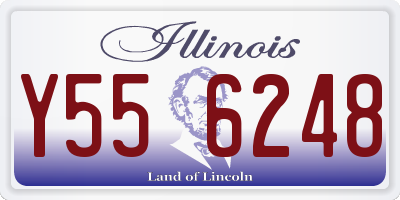 IL license plate Y556248