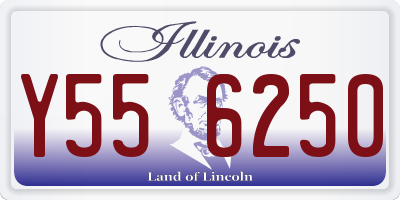 IL license plate Y556250