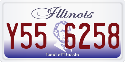 IL license plate Y556258