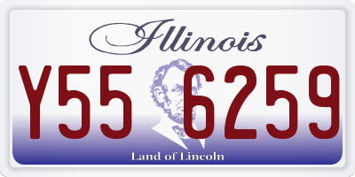 IL license plate Y556259