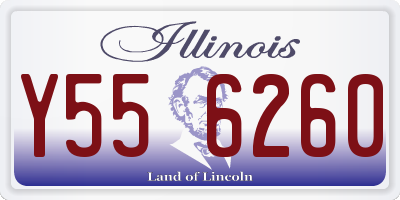 IL license plate Y556260