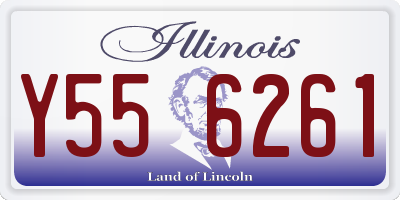 IL license plate Y556261