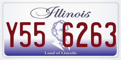 IL license plate Y556263