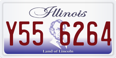 IL license plate Y556264
