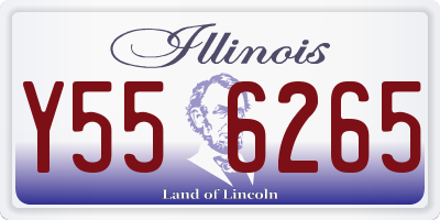 IL license plate Y556265