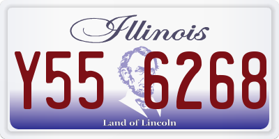 IL license plate Y556268