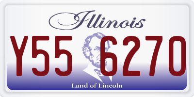 IL license plate Y556270