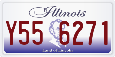 IL license plate Y556271