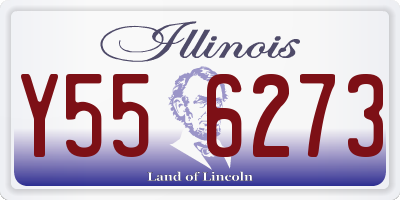 IL license plate Y556273