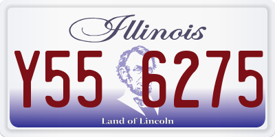 IL license plate Y556275