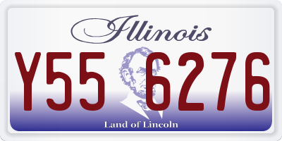 IL license plate Y556276