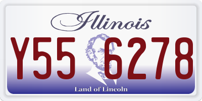 IL license plate Y556278