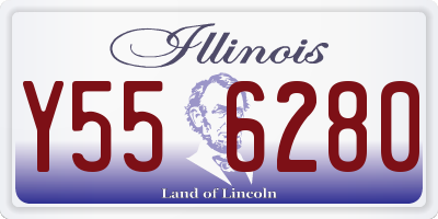 IL license plate Y556280