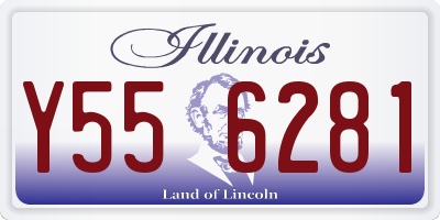 IL license plate Y556281