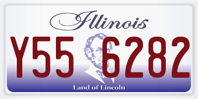 IL license plate Y556282