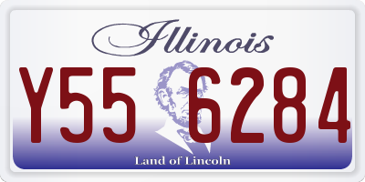 IL license plate Y556284