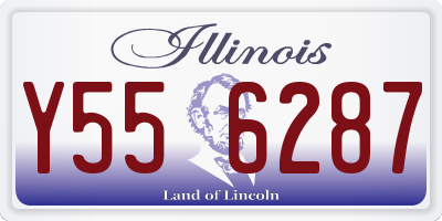 IL license plate Y556287