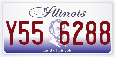 IL license plate Y556288