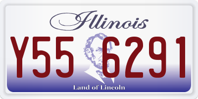 IL license plate Y556291