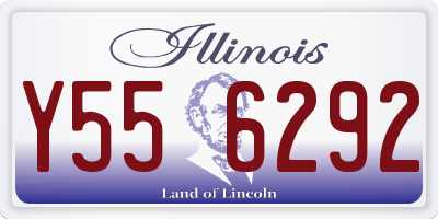IL license plate Y556292