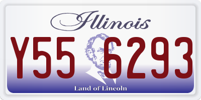 IL license plate Y556293
