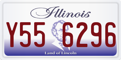 IL license plate Y556296