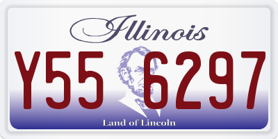 IL license plate Y556297