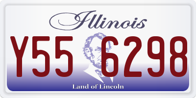 IL license plate Y556298