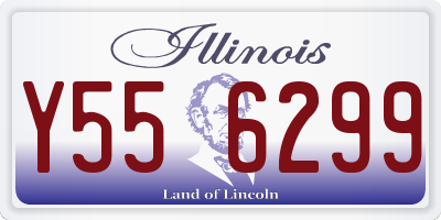 IL license plate Y556299