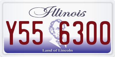 IL license plate Y556300