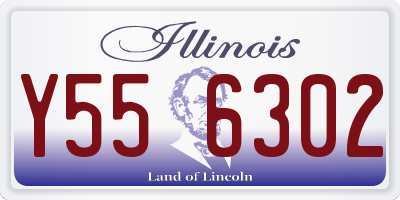 IL license plate Y556302