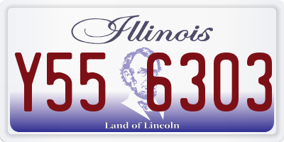 IL license plate Y556303