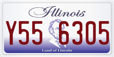 IL license plate Y556305
