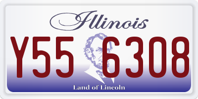 IL license plate Y556308