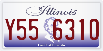 IL license plate Y556310