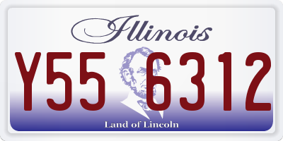IL license plate Y556312