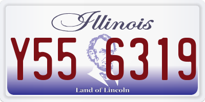 IL license plate Y556319