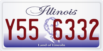 IL license plate Y556332
