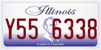 IL license plate Y556338