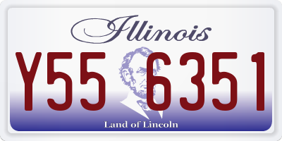 IL license plate Y556351