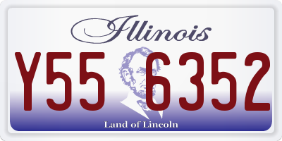 IL license plate Y556352